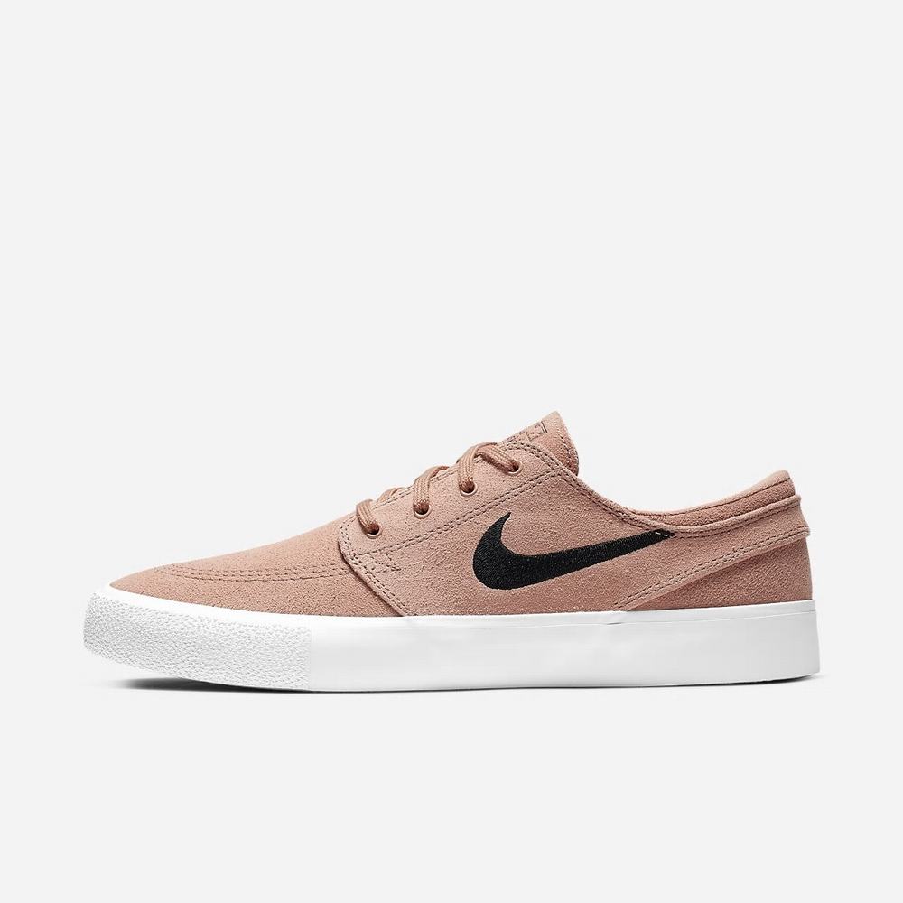 Chaussure De Skate Nike SB Zoom Stefan Janoski RM Rose Doré 3712-486 Rose Gold/Summit White/Gum Light Brown/Black Homme | ERH-81543745